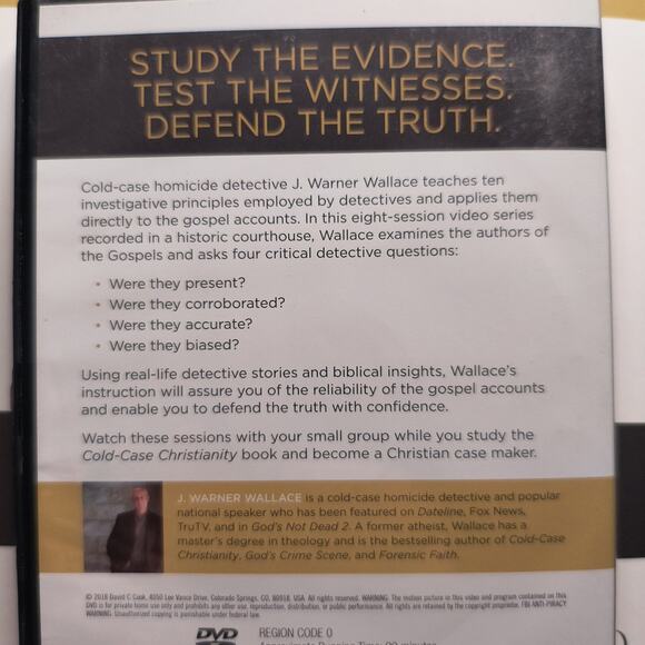 Cold Case Christianity Set by J Warner Wallace - Picture 7 of 7